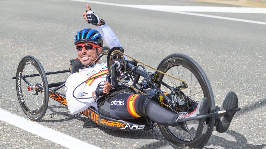 Sergio Garrote, voracidad sin límites a los mandos de la handbike