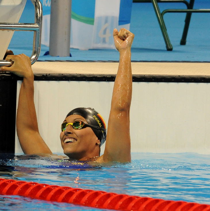 La eterna Teresa Perales, unos Juegos por orgullo y amor propio