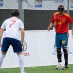 Youssef el Haddaoui, entre la religión y el fútbol para ciegos