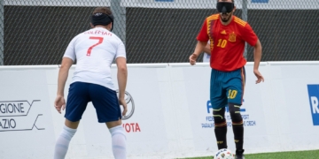 Youssef el Haddaoui, entre la religión y el fútbol para ciegos