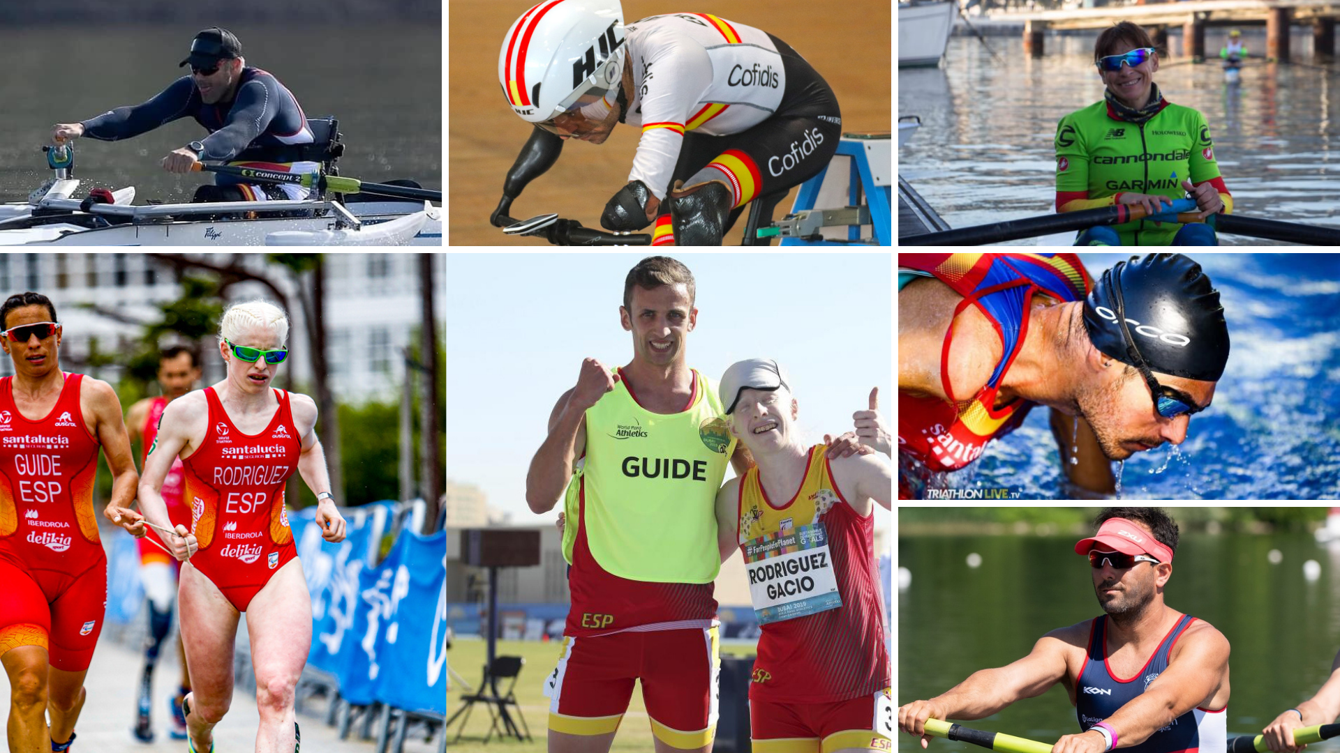 Deportistas paralímpicos que estrenan disciplina en los Juegos