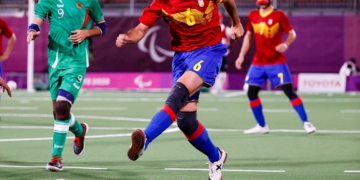 ‘La Roja’ de fútbol para ciegos dice adiós a las medallas en Tokio