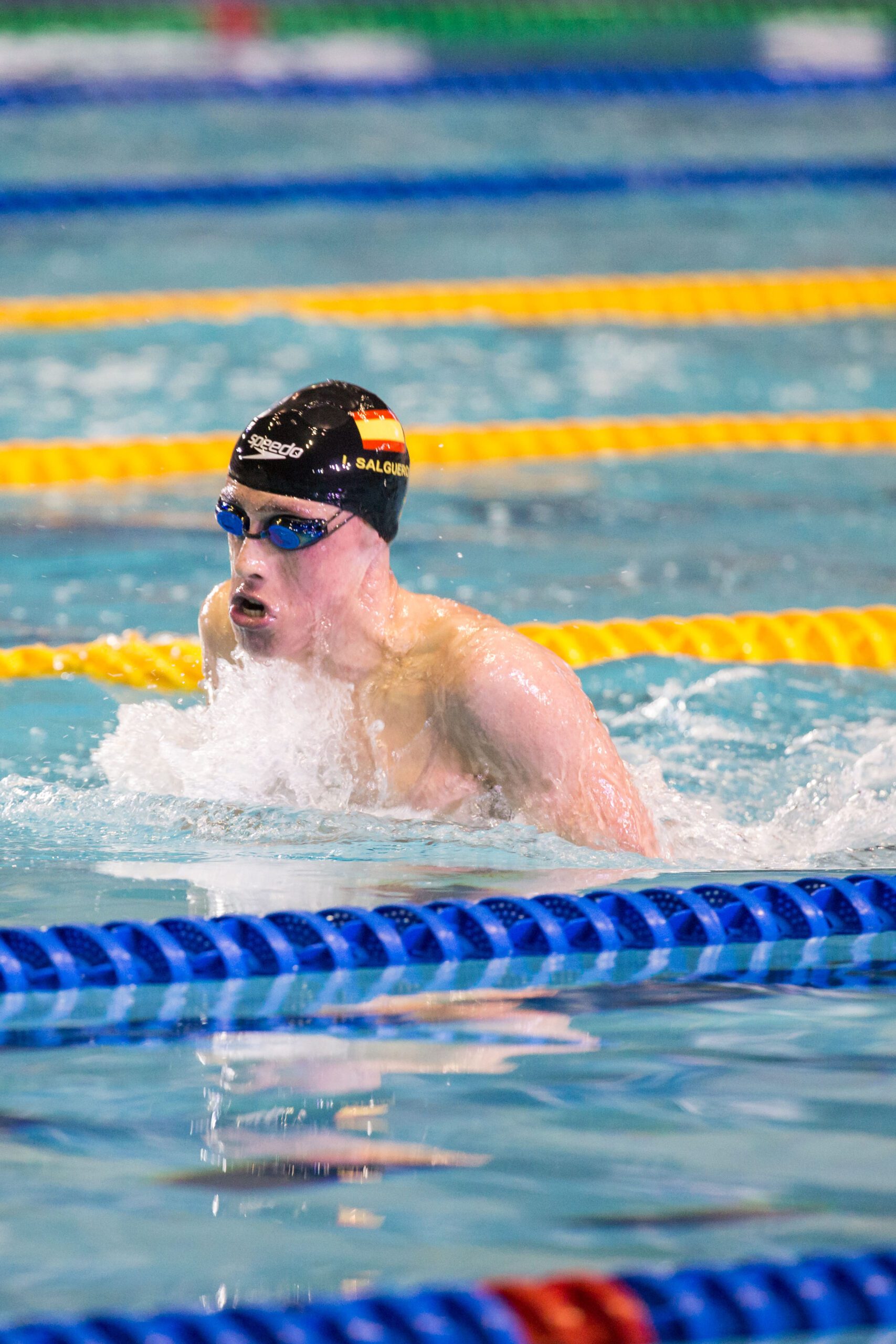 Iván Salguero, el apacible nadador que llega a Tokio sobre la bocina