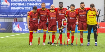 ‘La Roja’ de fútbol para amputados, subcampeona de Europa