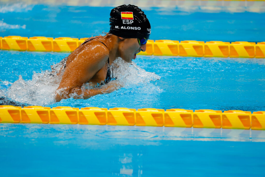 Michelle Alonso, en el club del triplete dorado consecutivo en los Juegos