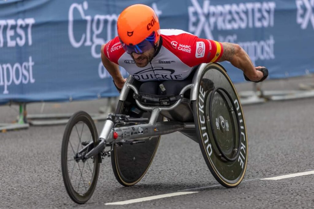 Quinto puesto para Rafa Botello en la maratón de Berlín