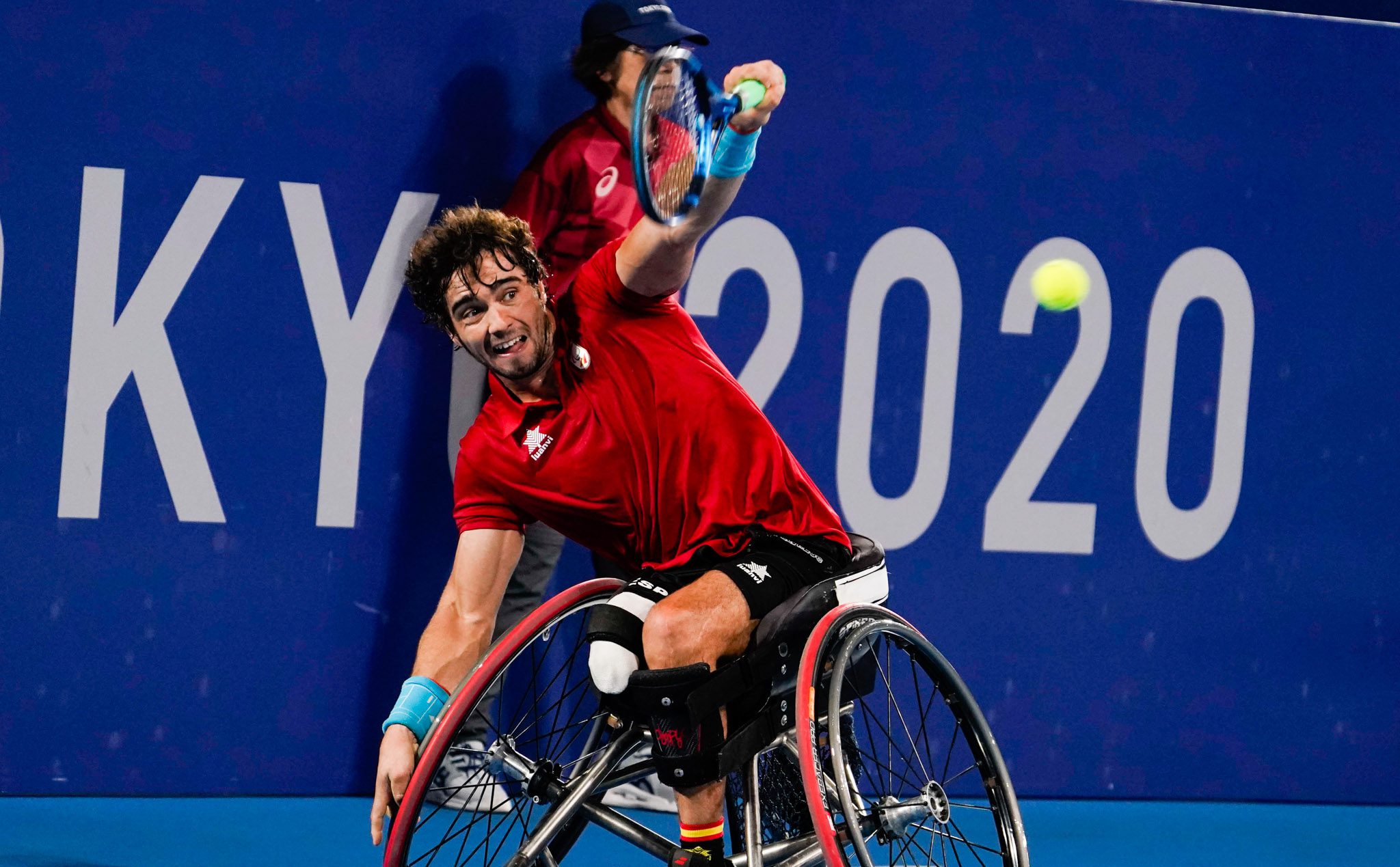 El ‘gladiador’ Dani Caverzaschi, diploma paralímpico en el Ariake Park