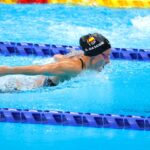 Sarai Gascón remonta hacia el bronce en 100 mariposa