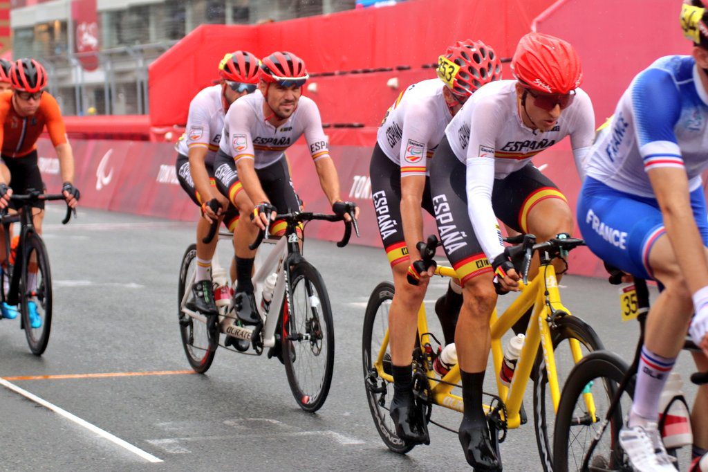 Los tándems españoles se quedan sin medallas en Fuji