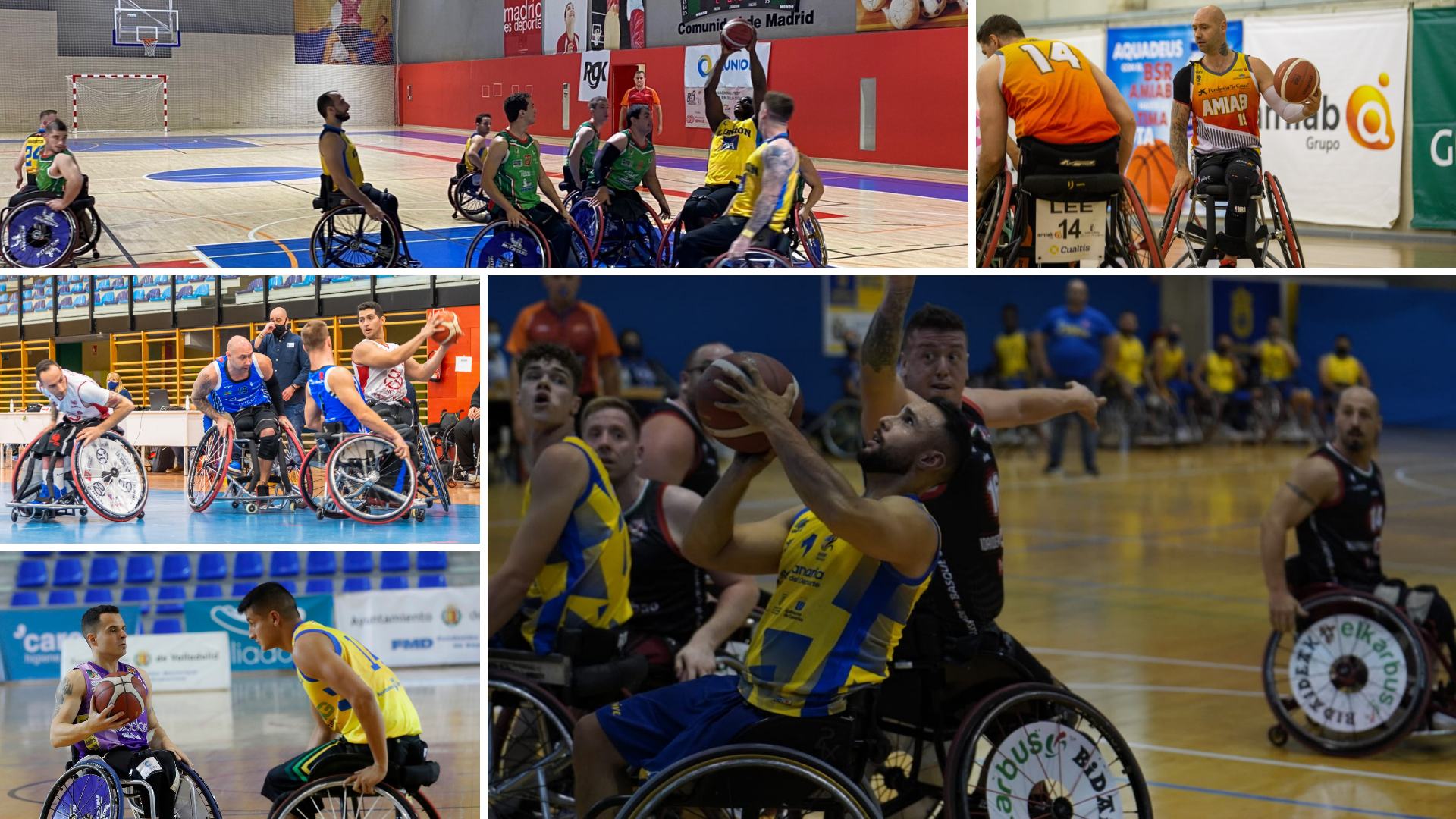 Amiab, Gran Canaria y Mideba mantienen el pulso en cabeza