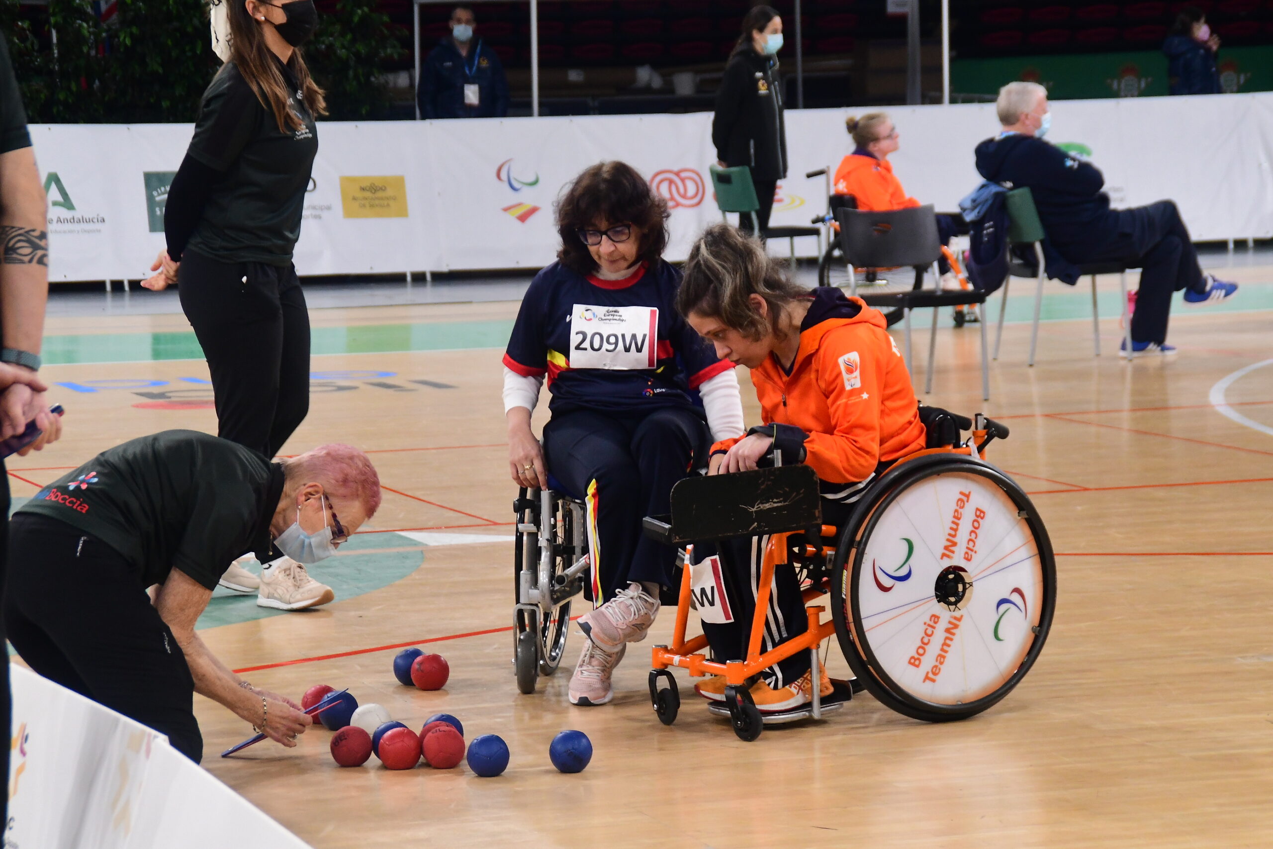 Una de cal y otra de arena en el debut de España en el Europeo de boccia