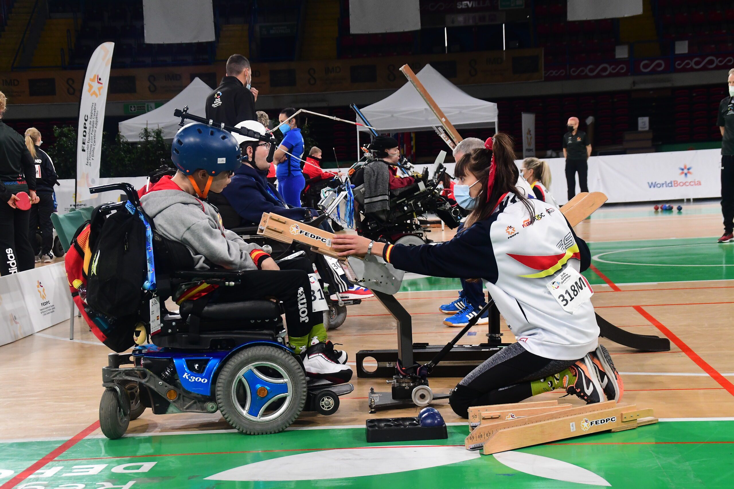 Una de cal y otra de arena en el debut de España en el Europeo de boccia
