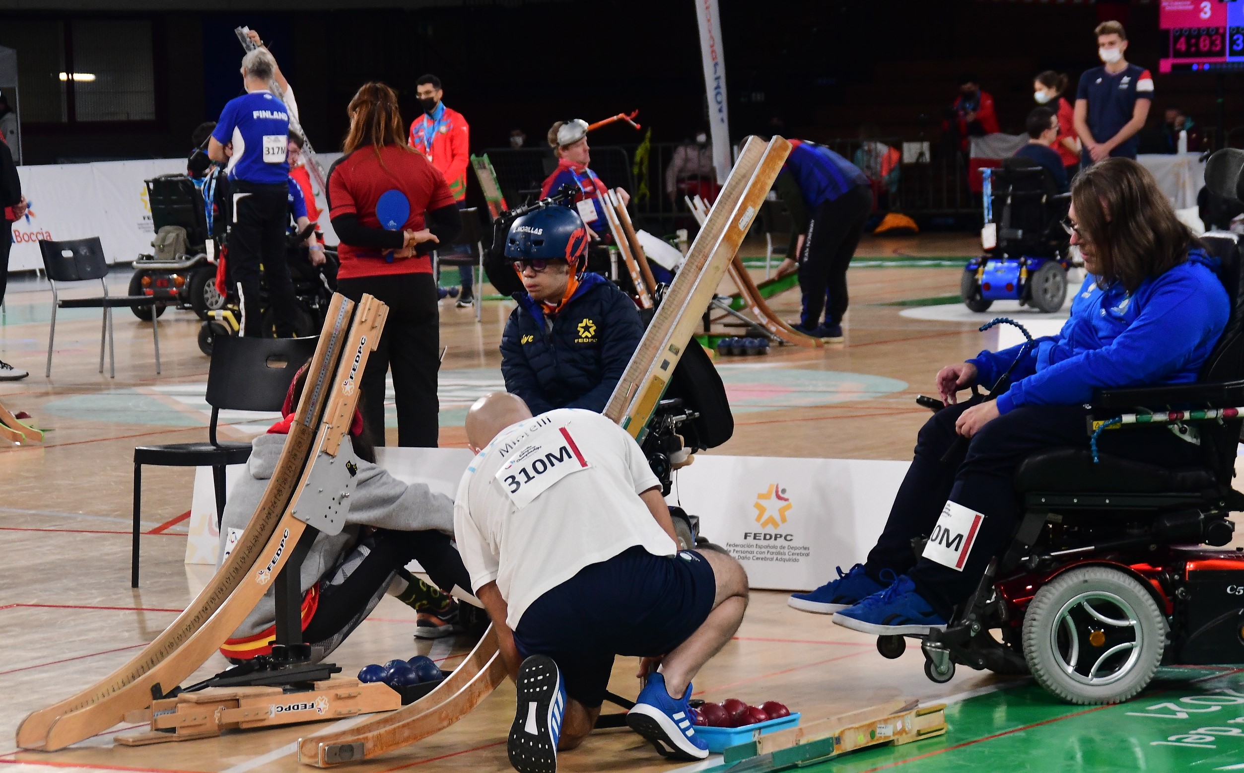 Dos españoles avanzan a los playoffs del Europeo de boccia