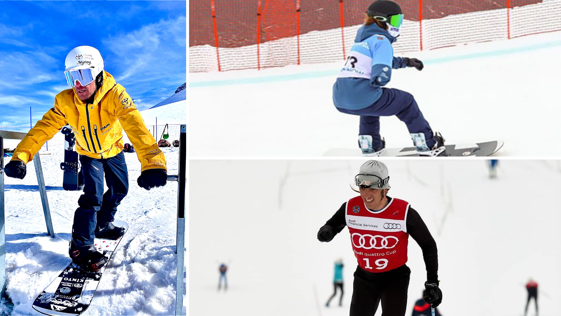 Los deportistas españoles arrancan con ilusión la temporada en la nieve