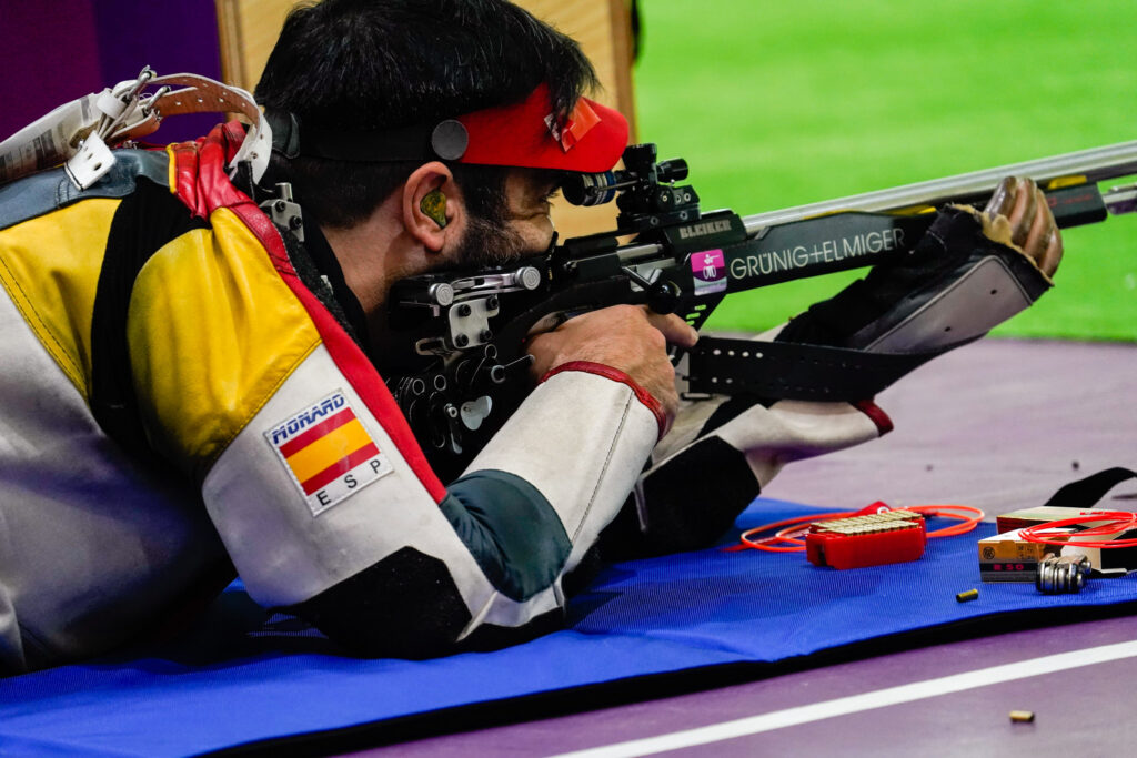 Juan Saavedra apunta a nuevos objetivos con la carabina