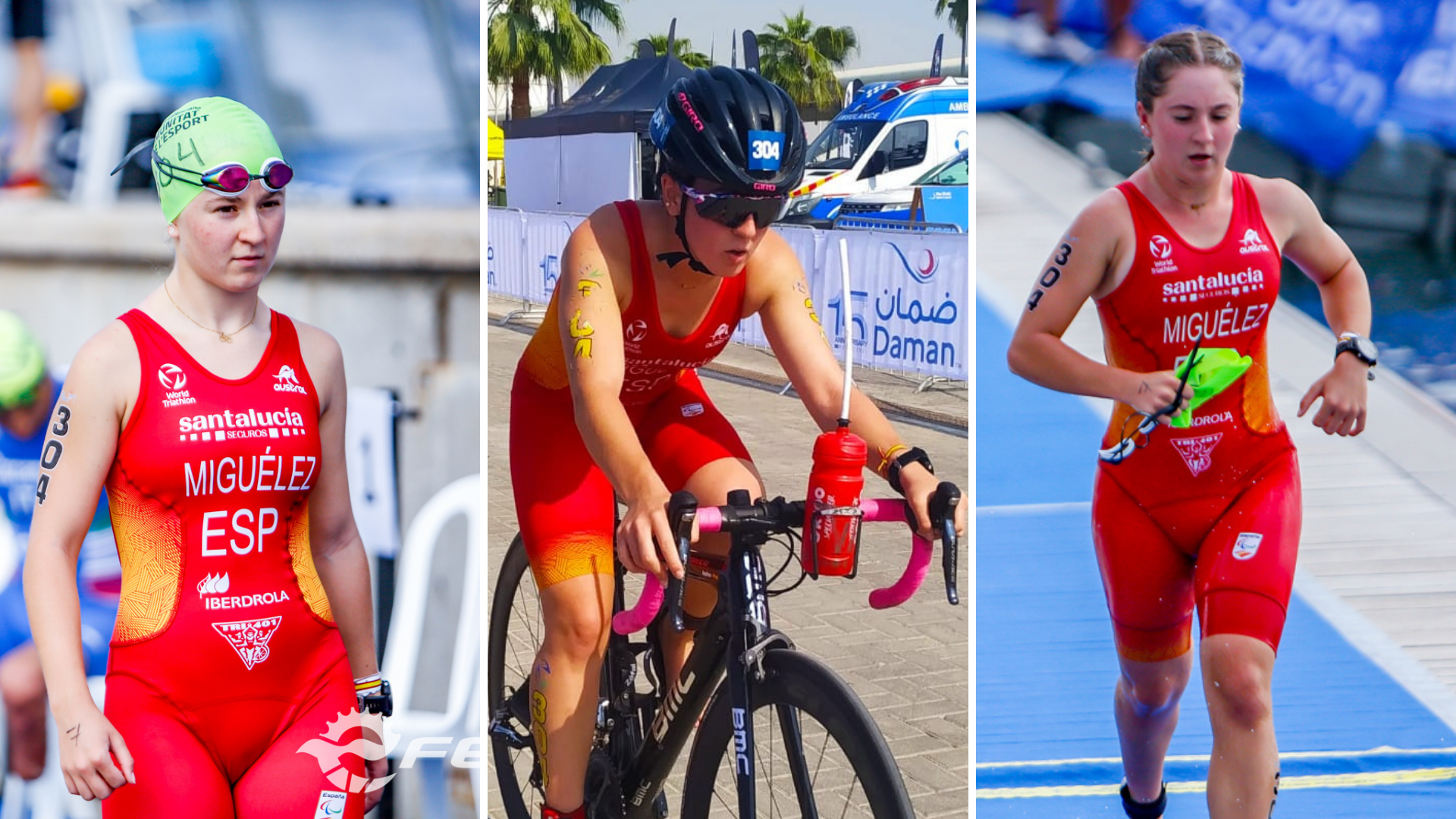 La vertiginosa irrupción de Andrea Miguélez, una perla del triatlón