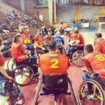Bautismo ilusionante de los 'hispanos' del balonmano en silla