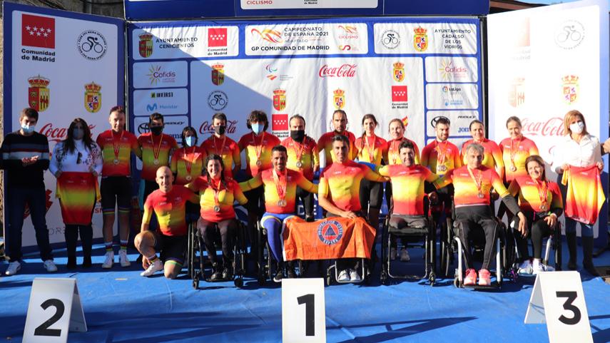 Los favoritos cumplen en el Campeonato de España de ciclismo