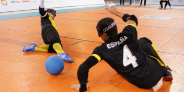 El goalball español desciende a la segunda división europea