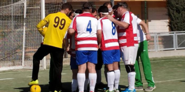 Granada, primer líder de la Liga de fútbol para ciegos