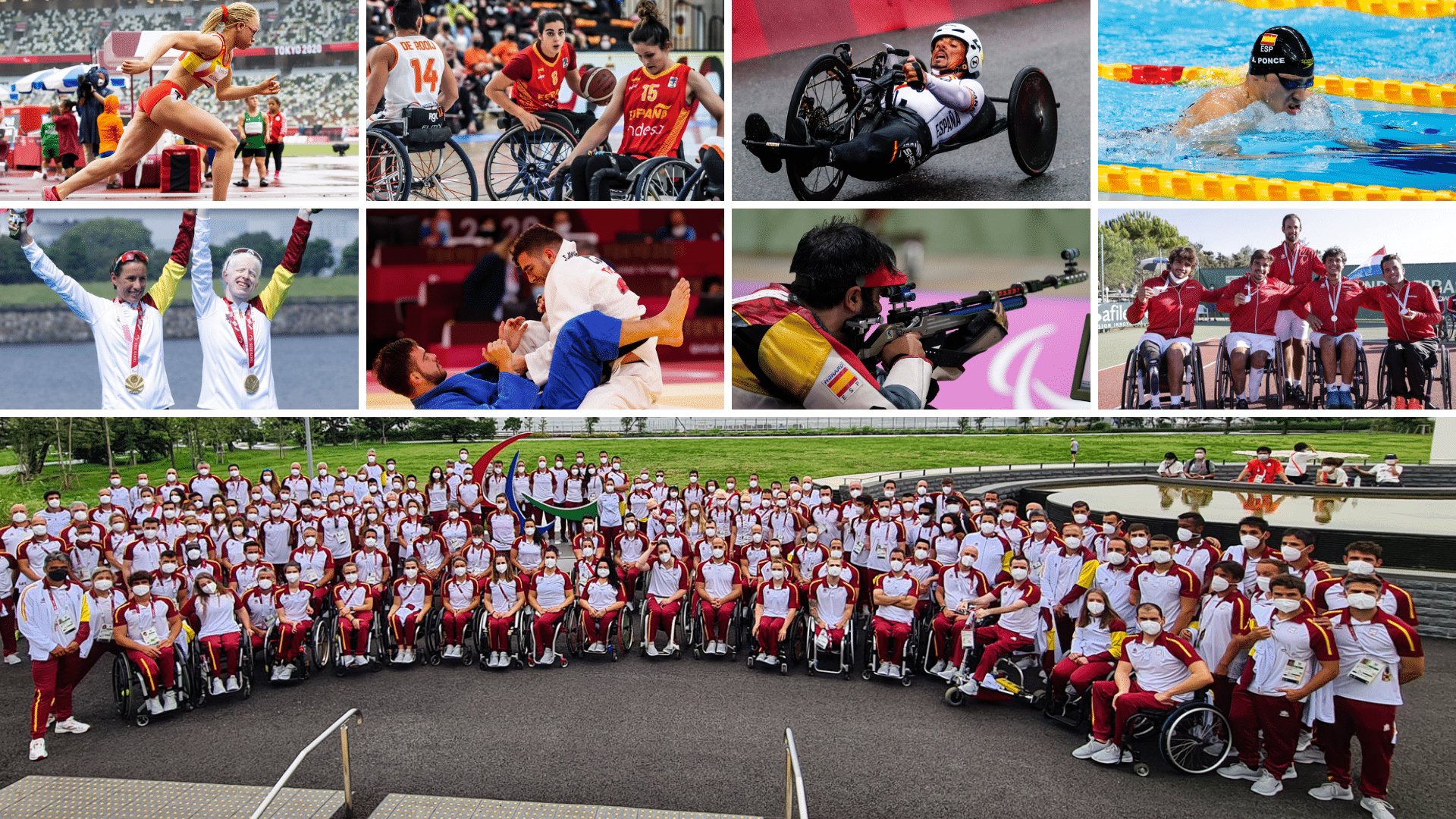 El deporte paralímpico español despide un 2021 cargado de éxitos