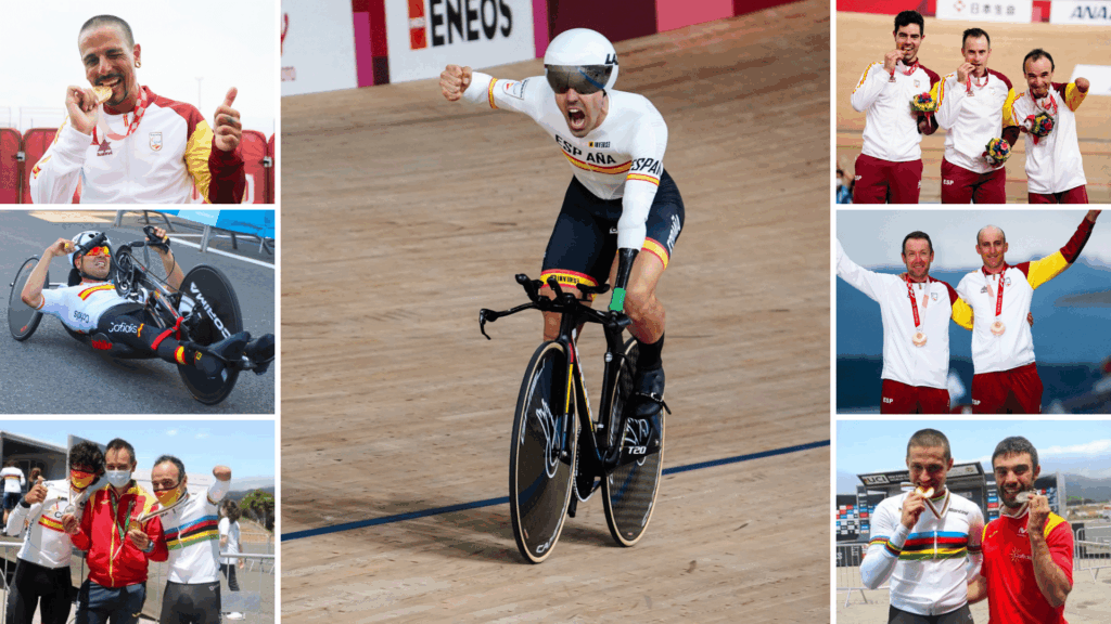 El 2021 del ciclismo español: medallas en el velódromo y en la carretera