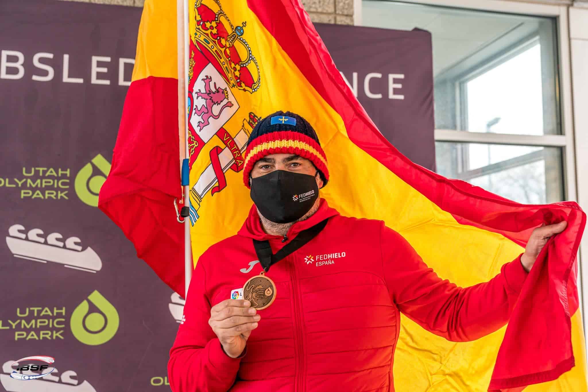 Israel Blanco alcanza un bronce en la Copa del Mundo de Park City