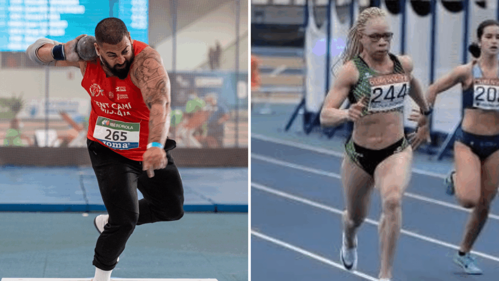 Kim López y Adi Iglesias rompen barreras en la pista de Ourense