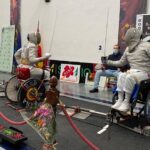 Iago Fernández y Álex Prior vencen en la prueba de esgrima en Burgos