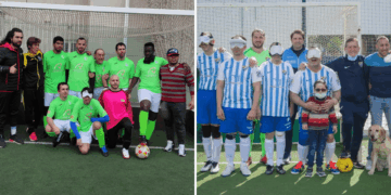 Tarragona y Málaga, colíderes de la Liga de fútbol para ciegos