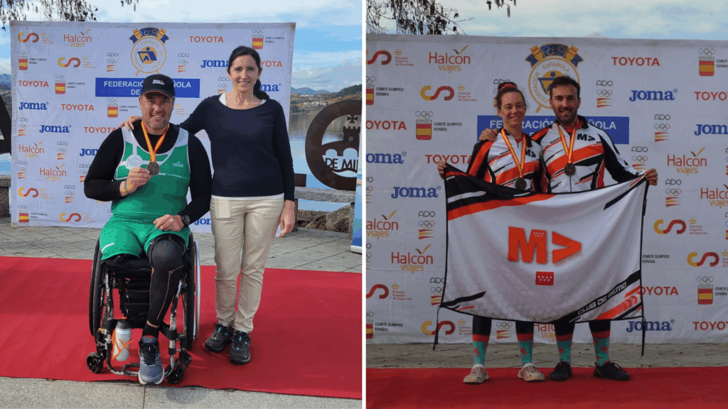 Javi Reja y Enrique Floriano, campeones de España de remo de distancia larga