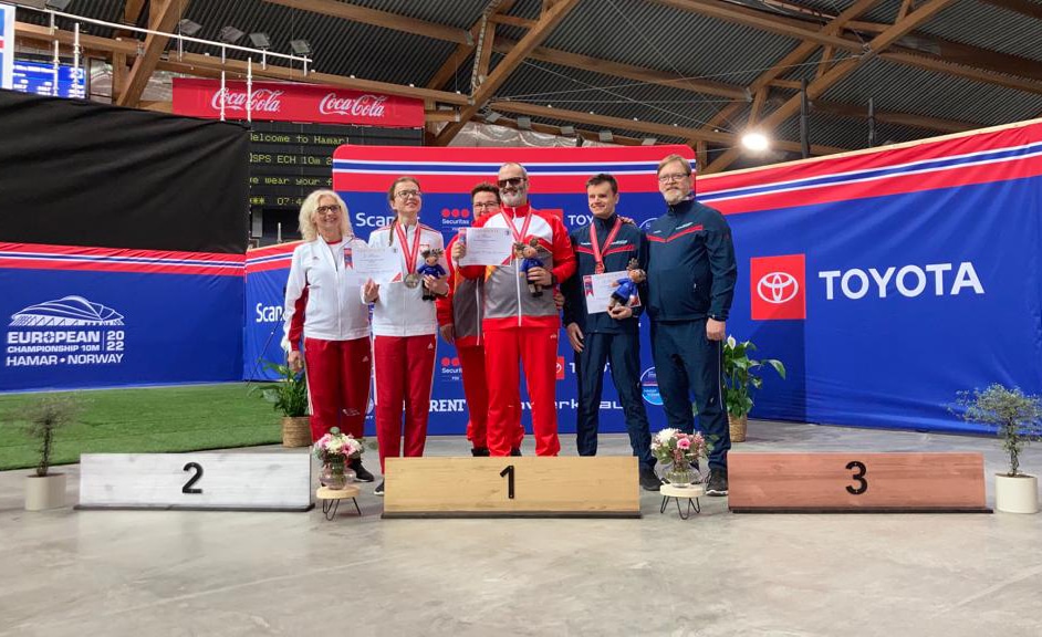 Ager Solabarrieta, campeón de Europa de tiro y récord del mundo