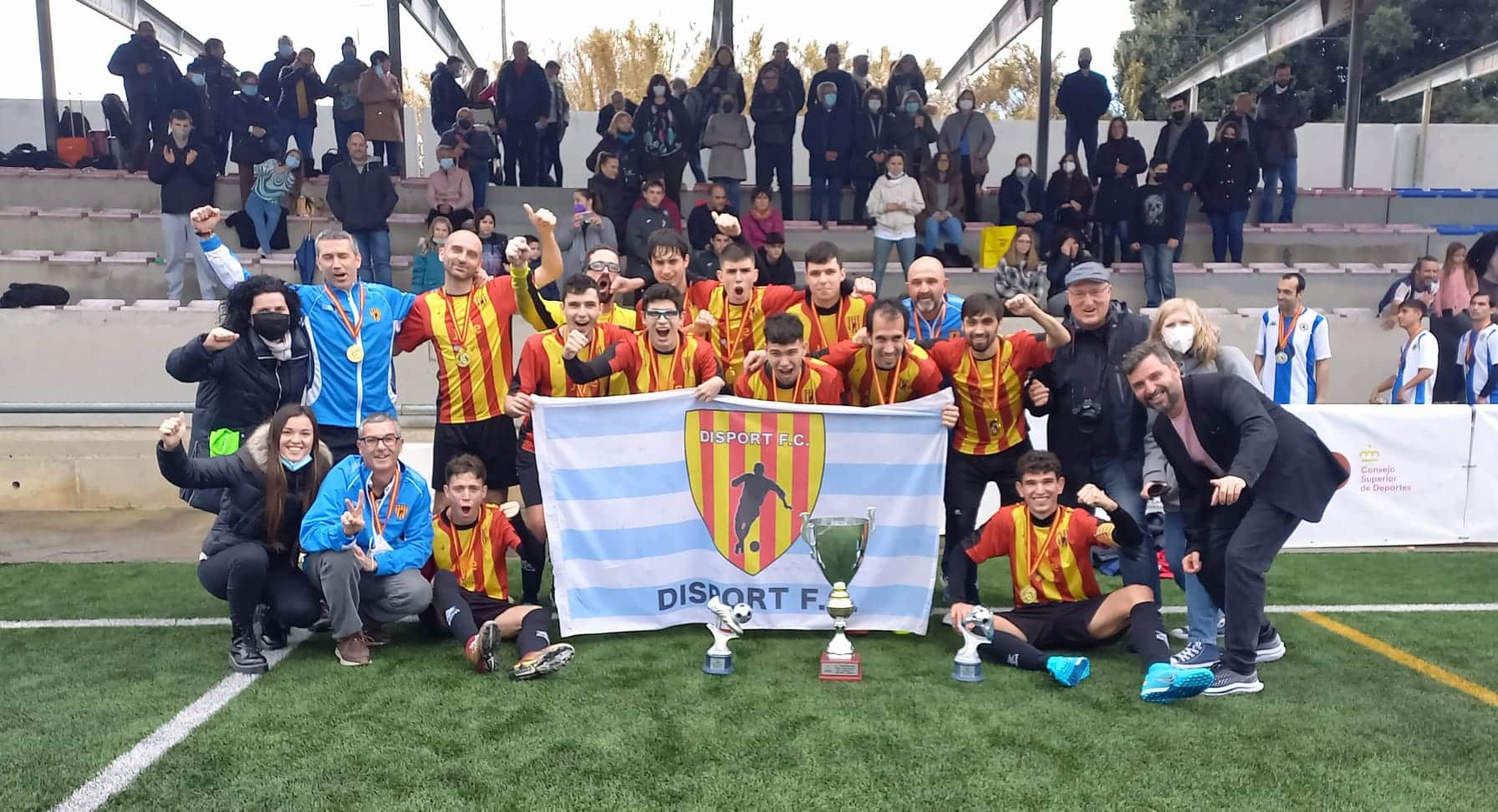 El Disport FC conquista la Liga española de fútbol 7
