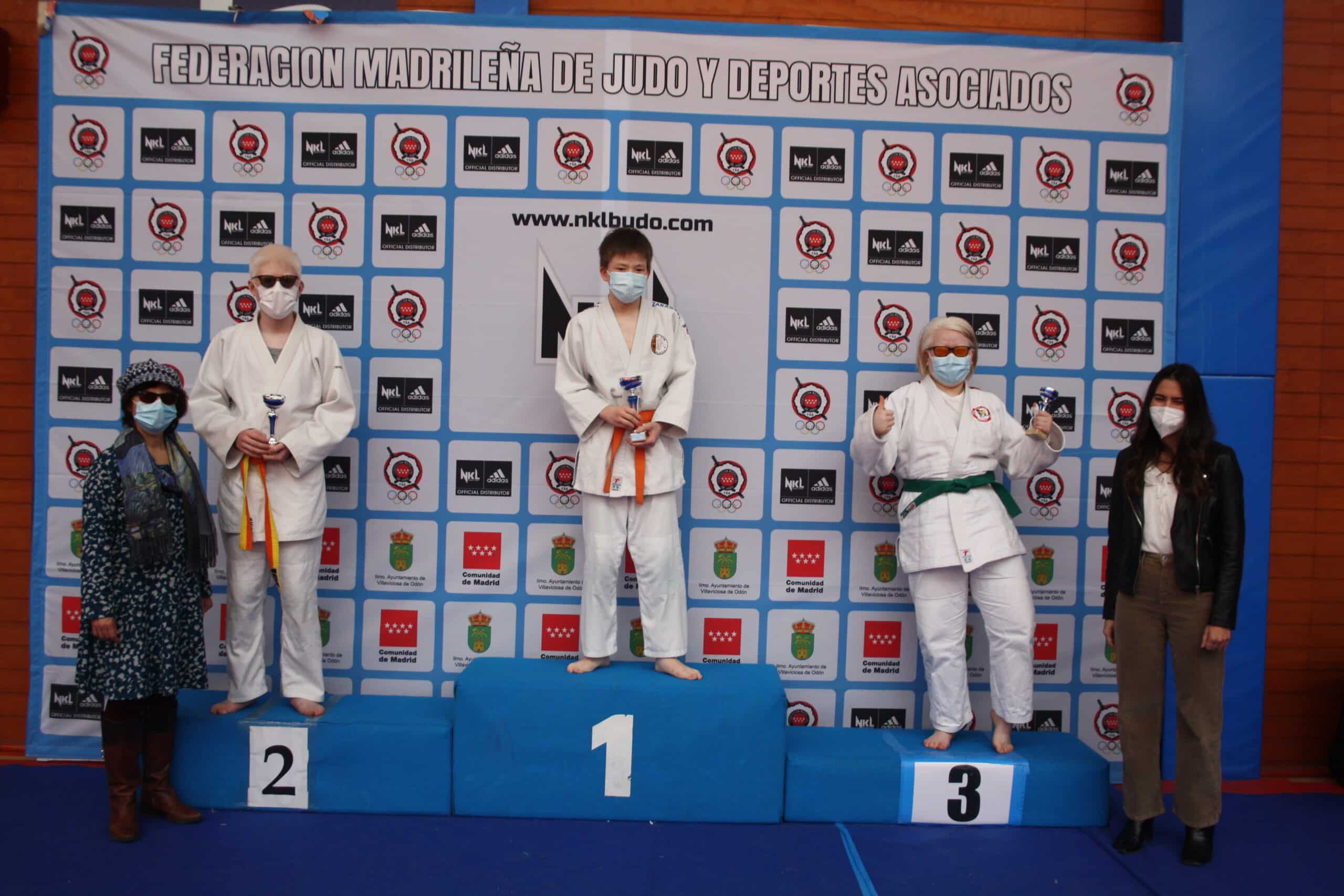 El judo español para ciegos se revitaliza con una nueva hornada