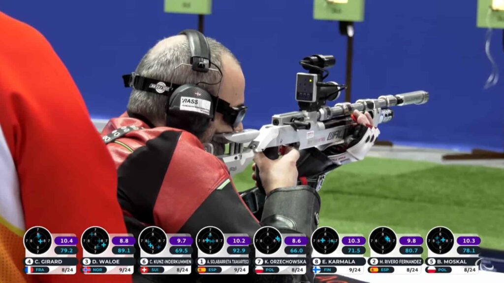 Ager Solabarrieta, campeón de Europa de tiro y récord del mundo