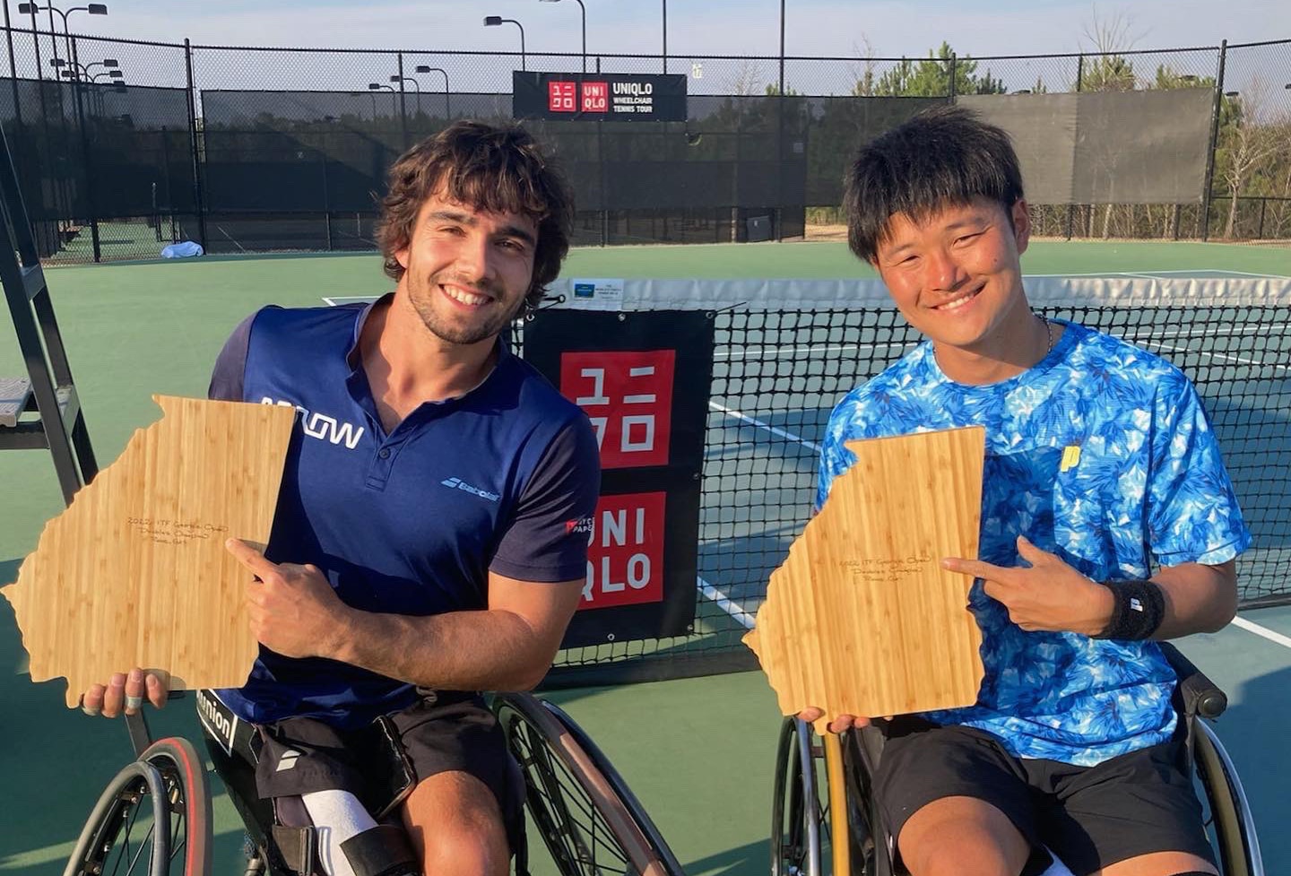 Dani Caverzaschi gana la prueba de dobles en el ITF1 Georgia Open