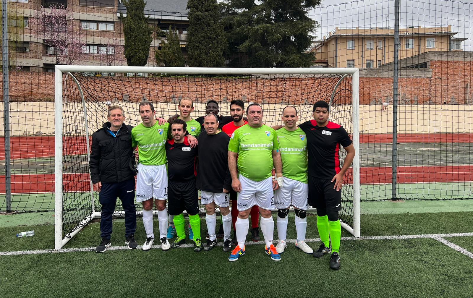 Málaga lidera la Liga de fútbol para ciegos tras el tropiezo de Tarragona