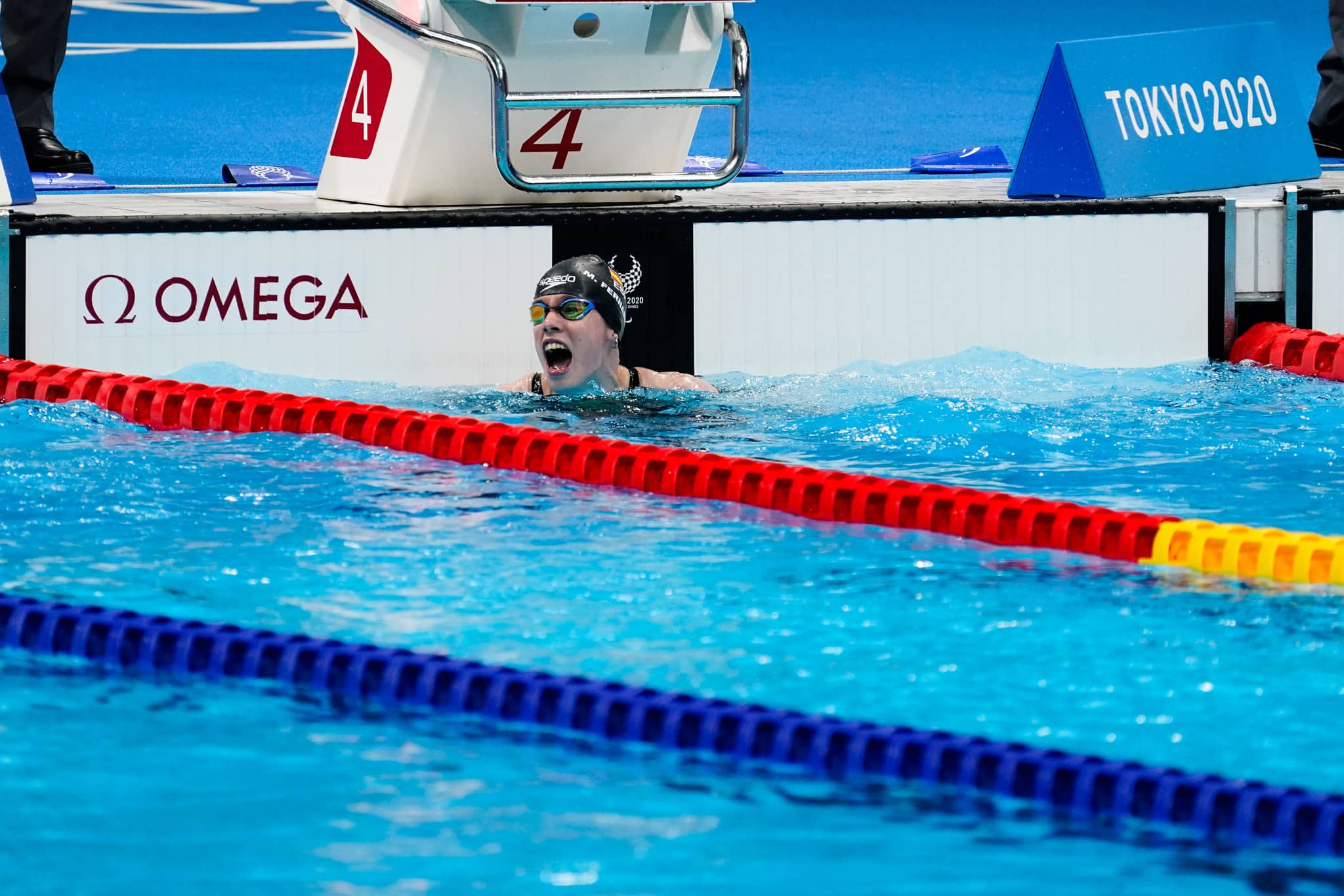 Marta Fernández revienta el récord mundial en 100 braza SB3