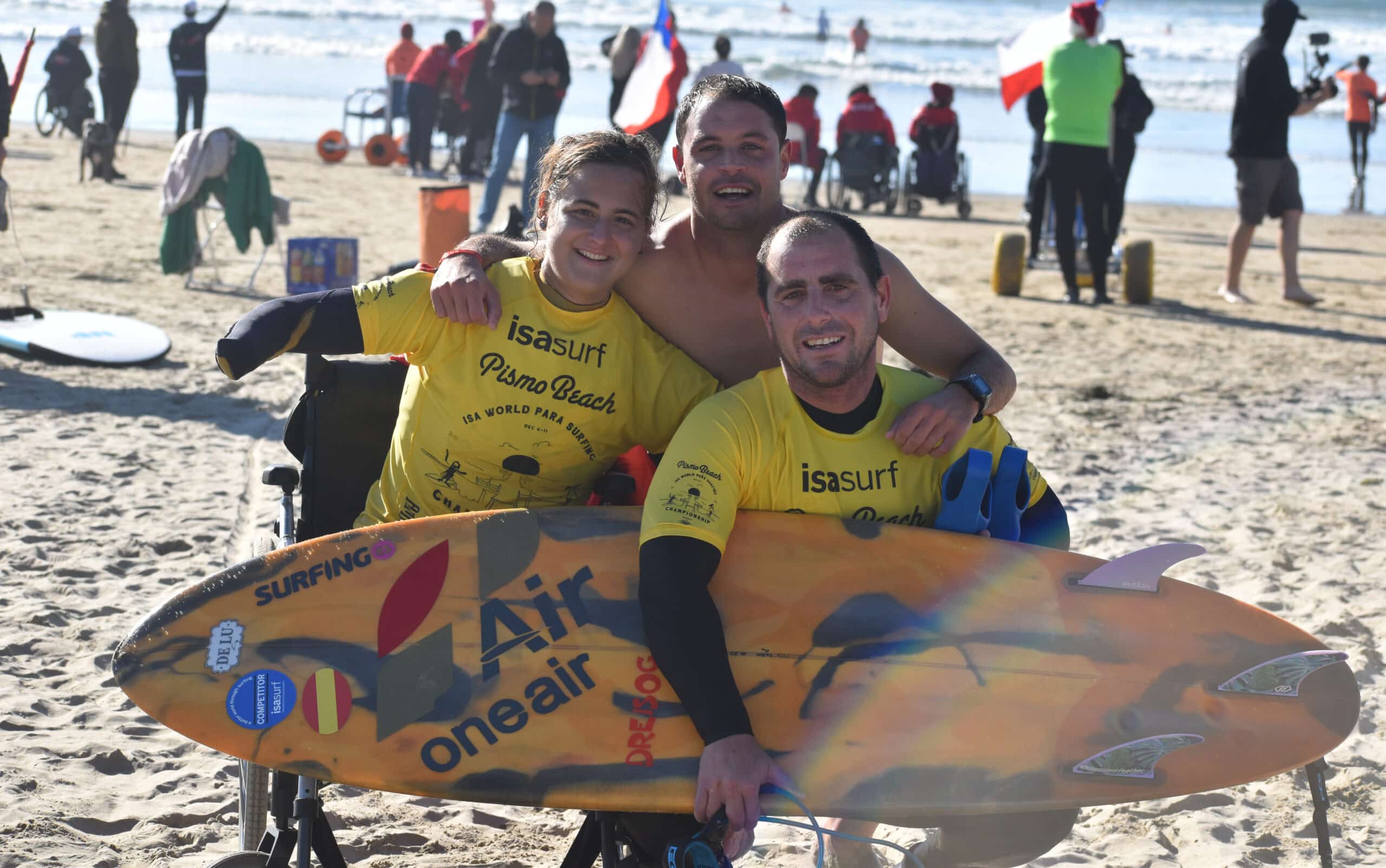 Sarah Almagro, un ave Fénix entre olas que rompen límites