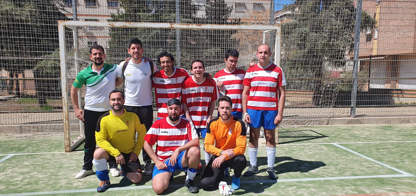 Málaga prepara el alirón en la Liga de fútbol para ciegos