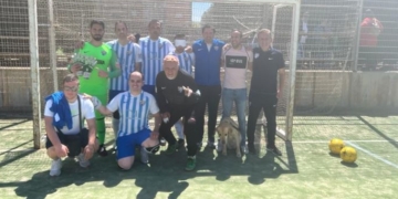 Málaga prepara el alirón en la Liga de fútbol para ciegos
