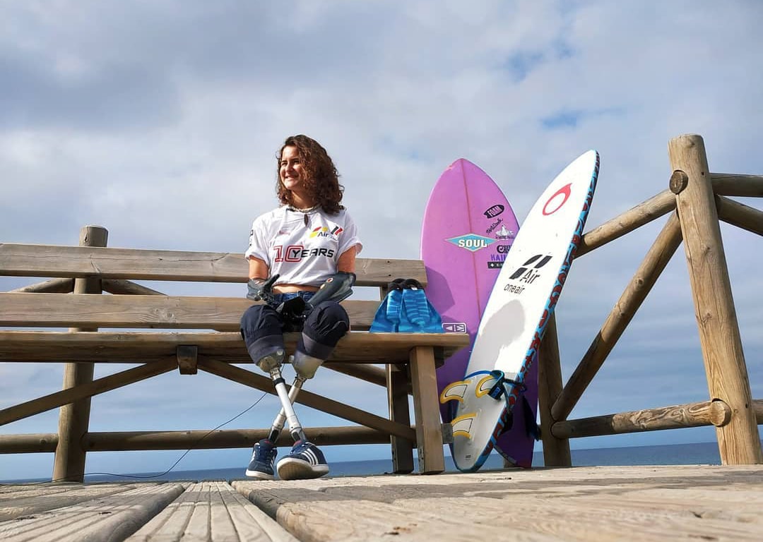 Sarah Almagro, un ave Fénix entre olas que rompen límites