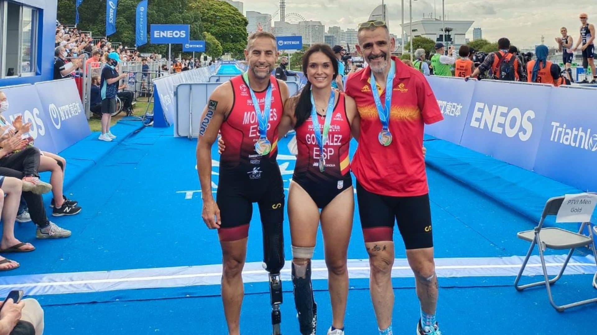 La 'ParaTriArmada' logra cinco medallas en las Series Mundiales de Yokohama