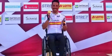 Sergio Garrote alcanza con la handbike el oro en la Copa del Mundo