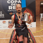 David Mouriz, el 'cañonero' del basket en silla que nunca se rinde ni caduca