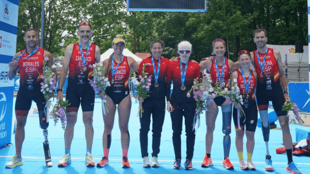 Siete medallas para el triatlón español en el Europeo de Polonia