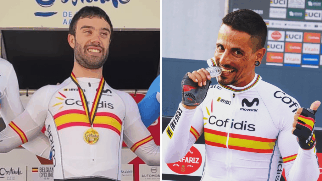 Oro de Gonzalo García Abella y plata de Sergio Garrote en la contrarreloj