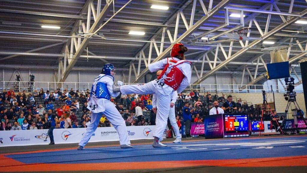 Dalia Santiago, subcampeona de Europa de taekwondo