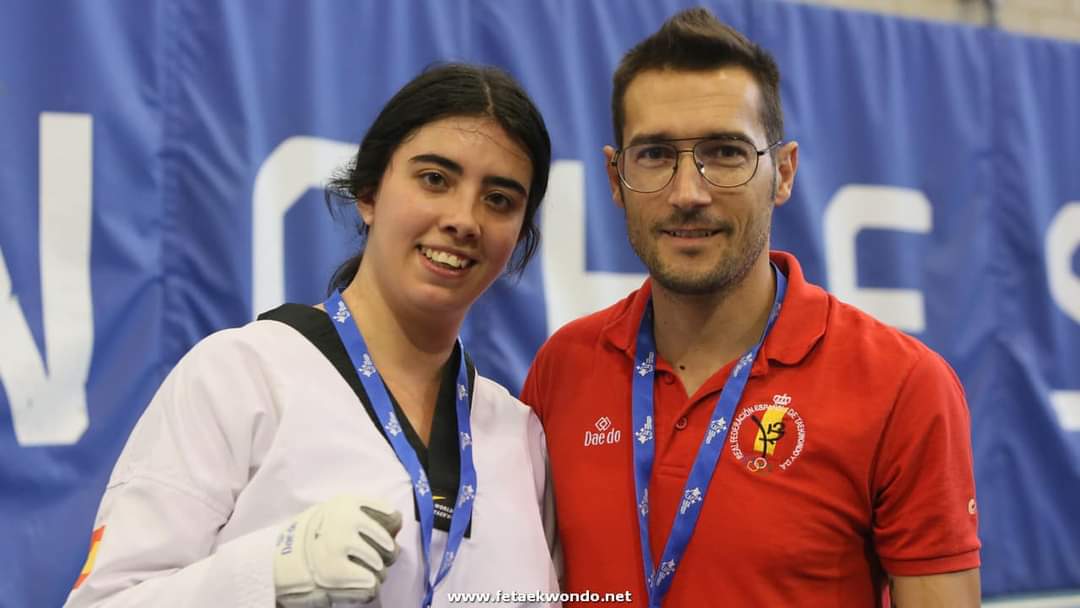 Dalia Santiago, subcampeona de Europa de taekwondo