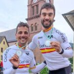 Una contrarreloj de plata para Sergio Garrote y Gonzalo García Abella